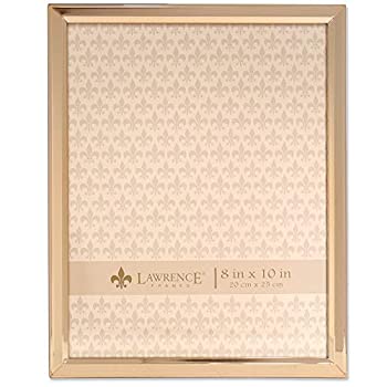 yÁzyAiEgpzLawrence Frames 8x10 Gold Metal Classic Bevel Picture Frame%J}% [sAi]