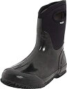 【中古】【輸入品・未使用】Bogs レディース クラシック ミッドハンドル 防水ブーツ%カンマ% ブラック%カンマ% 9