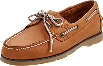 Sperry Men's Leeward Boat Shoe%カンマ%Sahara%カンマ%12 M US