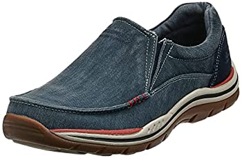 【中古】【輸入品・未使用】Skechers USA Men's Expected Avillo Relaxed-Fit Slip-On Loafer%カンマ%N...