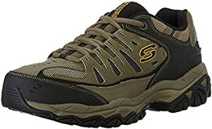 šۡ͢ʡ̤ѡSkechers Men's AFTER?BURN?M.FIT Memory Foam Lace-Up Sneaker%% Pebble/Black/Pebble%% 10.5 4E US