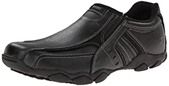 【中古】【輸入品 未使用】Skechersメンズ直径神経バイクトゥスリップオン ブラック 8.5 M