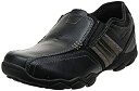 Skechers Men's Diameter-Zinroy Slip-On Loafer　8 M US　Black Leather