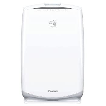 【中古-非常に良い】ダイキン(DAIKIN) 加湿空気清浄機「うるおい光クリエール」 バニラホワイト ACK55N-W
