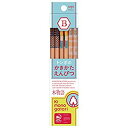【未使用】【中古】トンボ鉛筆 鉛筆 F木物語 かきかた B 水色柄 1ダース KB-KF01-B