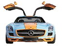 【中古】シュコー 1/43 メルセデス・ベンツ SLS AMG クーペ 「Gulf」 完成品