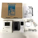 【中古】パナソニック ワイヤレスモニター付 テレビドアホン 電源コード式 VL-SWD220K