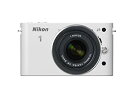 【中古】Nikon ミラーレス一眼カメラ Nikon 1 (ニコンワン) J1 (ジェイワン) 標準ズームレンズキット ホワイトN1 J1HLK WH