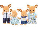 【中古】シルバニアファミリー 人形 シカファミリー FS-13