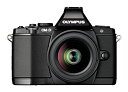 【中古】OLYMPUS ミラーレス一眼 OM-D E-M5 レンズキット ブラック 1605万画素 防塵 防滴 OM-D E-M5 LKIT BLK
