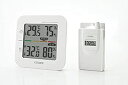 【中古】シチズン コードレス温湿度計 THD501