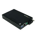 【中古】StarTech.com イーサネット光メディアコンバータ マルチモード 最大2km延長 RJ-45(メス) - 光ファイバ SCデュプレックス(メス) ET90110SC2