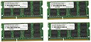 【未使用】【中古】アドテック DDR3-1600/PC3-12800 SO-DIMM 8GB×4枚組 ADS12800N-8G4(2)