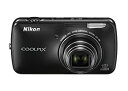 【中古-非常に良い】Nikon デジタルカメラ COOLPIX S800c Android搭載 光学10倍ズーム ブラック S800CBK(2)