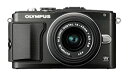 【未使用】【中古】OLYMPUS ミラーレス一眼 PEN Lite E-PL5 レンズキット ブラック E-PL5 LKIT BLK