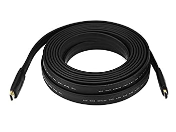 【中古】【輸入品・未使用】Monoprice 25ft 24AWG CL2 Flat Standard HDMI Cable - Black by Monoprice 【中古】【輸入品・未使用】Monoprice 25ft 24AWG CL2 Flat Standard HDMI Cable - Black by Monoprice