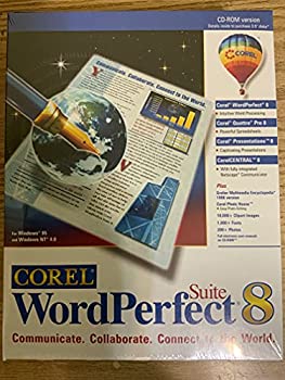 【中古】【輸入品・未使用】Corel WordPerfect Suite 8 (輸入版)