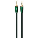 【中古】【輸入品・未使用】AudioQuest Evergreen 3.5mmオス→3.5mmオスケーブル - 10フィート(3m)