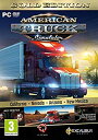 【中古】【輸入品 未使用】American Truck Simulator Gold (New Mexico DLC/Wheel Turning/Steering Creations) (PC DVD) (輸入版）