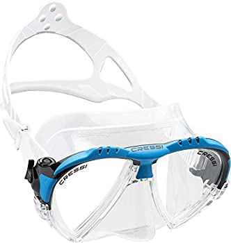 yÁzyAiEgpzCressi Matrix Masque de Plongee/Natation - Clear/Bleu