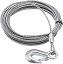 【中古】【輸入品・未使用】シーセンスTrailer Winchケーブル、1?/ 8インチx 20-feet