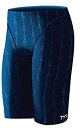 【中古】【輸入品・未使用】TYR メンズ フュージョン 2 ジャマー スイムスーツ (ネイビー 32インチ)