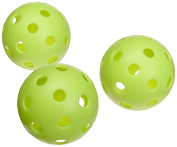 (1) - Jugs Vision-Enhanced Green Poly Baseballs (One Dozen)