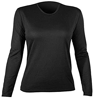 šۡ͢ʡ̤ѡHot Chillys Peppers Bi-Ply Crewneck - Womens - black%% x-large by Hot Chillys