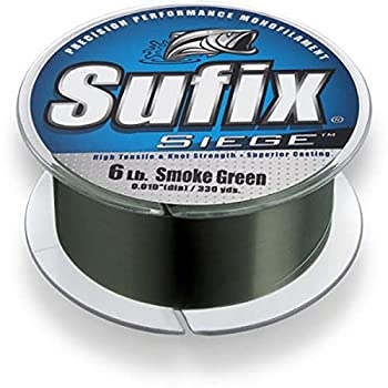 【中古】【輸入品・未使用】(Green) - Sufix Siege 6.4kg (330 YD Spool)