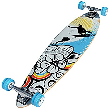【中古】【輸入品・未使用】Atom アトム スケートボード Pintail Longboard ピンテール ロングボード 並行輸入品