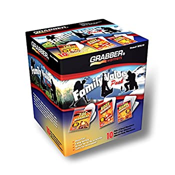 【中古】【輸入品・未使用】Grabber Warmers Family Value Pack- Multi Warmer Box (10 Pair Hand%カンマ% 10 Pair Toe%カンマ% 10 Pair Adhesive Body Warmers)%カンマ% 30-Count by