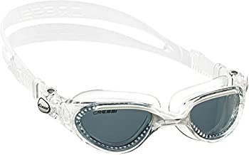 【中古】【輸入品・未使用】Cressi Sub S.p.A. Flash Lunette de natation Clear/White/Smoked Lenses