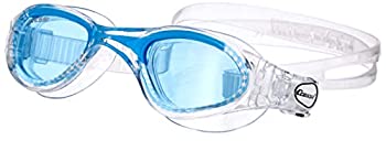 【中古】【輸入品 未使用】(Clear Light Blue/Azure Lens カンマ Goggles) - Cressi Flash Swim Goggles Adult - Swimming Goggles For Men - Anti Fog Lens (also Mirrored)