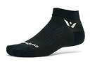 【中古】【輸入品・未使用】Swiftwick パフォーマンスワン ソックス X-Large ブラック
