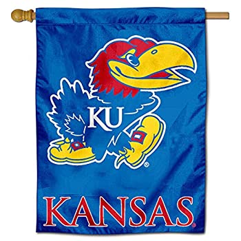 yÁzyAiEgpzUniversity of Kansas Jayhawks House Flag