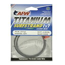 yÁzyAiEgpz(3m%J}% 14kg Test%J}% Black) - American Fishing Wire Titanium Surfstrand Bare 1x7 Titanium Leader Wire