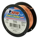 【中古】【輸入品・未使用】(180m%カンマ% 14kg Test%カンマ% Copper) - American Fishing Wire Surfstrand Copper 1x7 Bare Trolling Wire