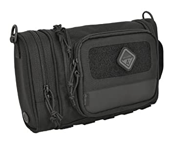 HAZARD4(ハザード4) Reveille Toiletry Bag Black 29.2 x 20.3 x 8.9 cm