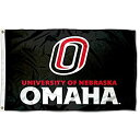 【中古】【輸入品・未使用】ネブラスカ州Omaha Mavericks Uno University Large Collegeフラグ(4)