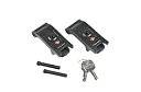 【中古】【輸入品・未使用】SKB TSA ロックラッチキット (2個) Sサイズ ブラック