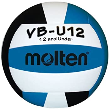 【中古】【輸入品・未使用】Molten VBU12 ライトバレーボール アクア/ブラック/ホワイト 12以下