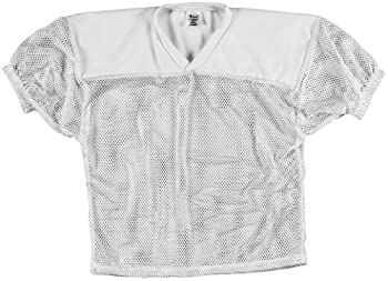 【中古】【輸入品・未使用】(Large/X-Large%カンマ% White) - Markwort Adult Football Mesh Jersey