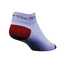 【中古】【輸入品・未使用】(Small/Medium%カンマ% Wine O'Clock) - Sockguy Women's Stretch-To-Fit Socks