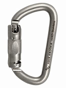 【中古】【輸入品・未使用】Rock Exotica ロックDオートロックスチールカラビナC2S A 【中古】【輸入品・未使用】Rock Exotica ロックDオートロックスチールカラビナC2S A