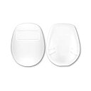 【中古】【輸入品・未使用】Champro Varsity Ultra Light Knee Pad (White%カンマ% Adult)(4)