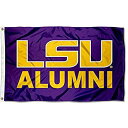 【中古】【輸入品・未使用】LSU Tigers Alumni University Large Collegeフラグ