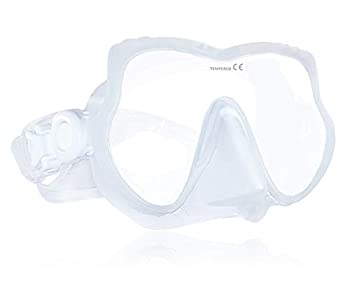 【中古】【輸入品・未使用】Tilos EXCEL Frameless Mask%カンマ% great for Scuba Diving & Snorkeling -clear by Tilos