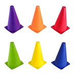 【中古】【輸入品・未使用】Lot de cones 15%カンマ%2-22%カンマ%9?cm Sport en vinyle Couleur Vivid par Sport Couronne