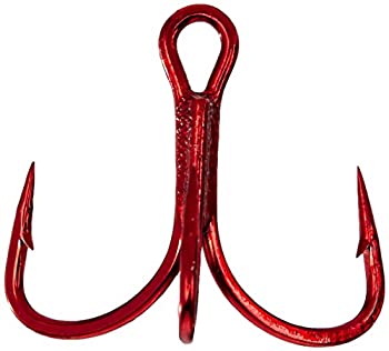 【中古】【輸入品・未使用】(2%カンマ% Red) - Mustad UltraPoint KVD Elite Series Triple Grip Trebl..