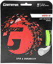 【中古】【輸入品・未使用】Gamma Moto 16G テニスストリング (ライム)